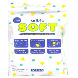 PADICO ARTISTA SOFT - Light Weight Air Dry Clay - 100gm